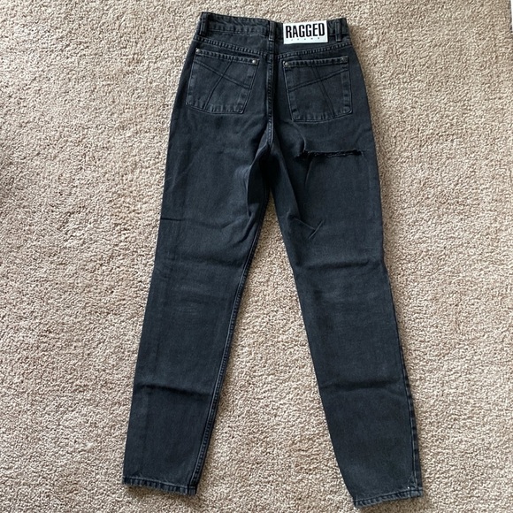 The Ragged Priest Butt Cut Jeans in Charcoal - Picture 6 of 9